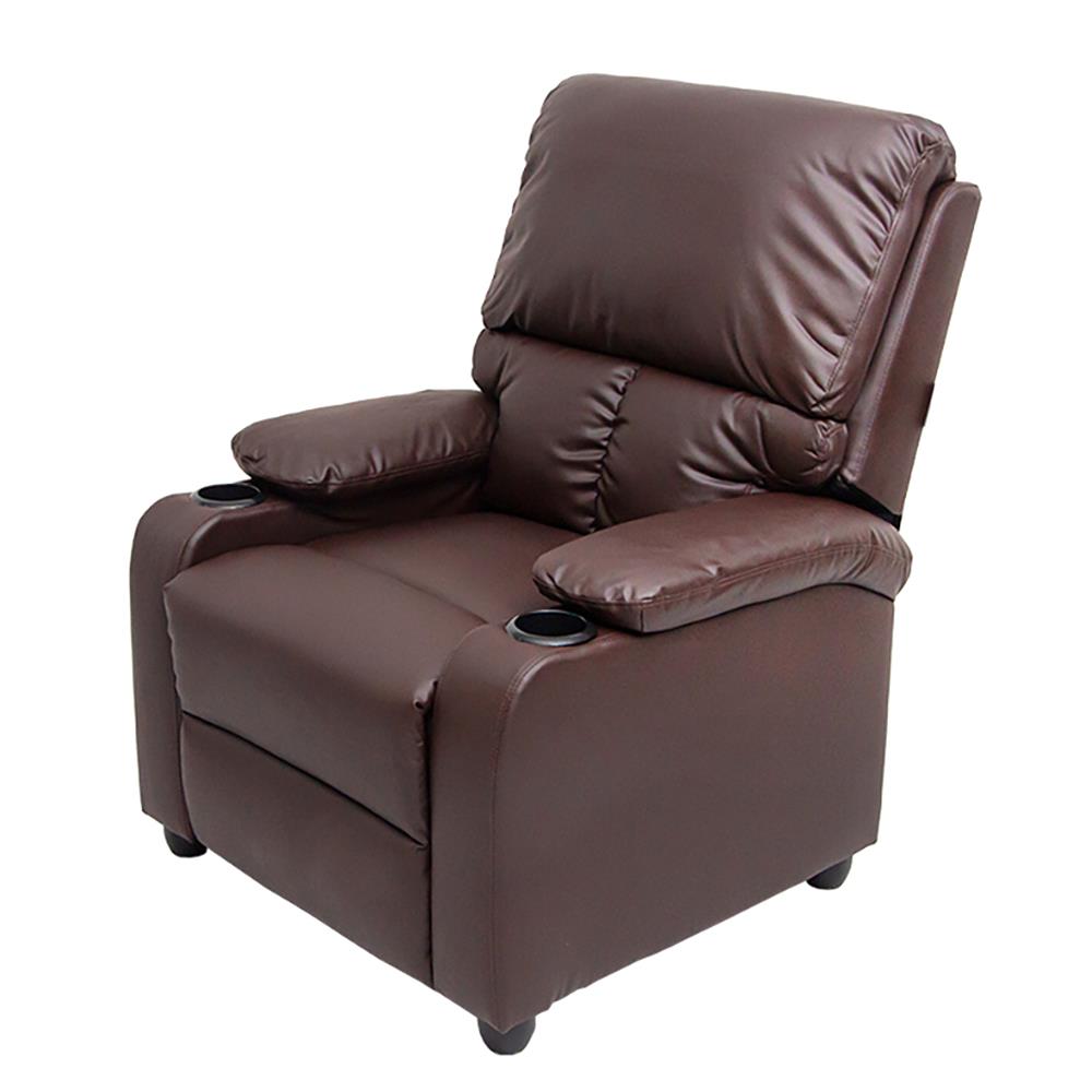 RECLINER 1 ที่นั่ง U-RO DECOR ANGOLA 000002003 สีน้ำตาล
