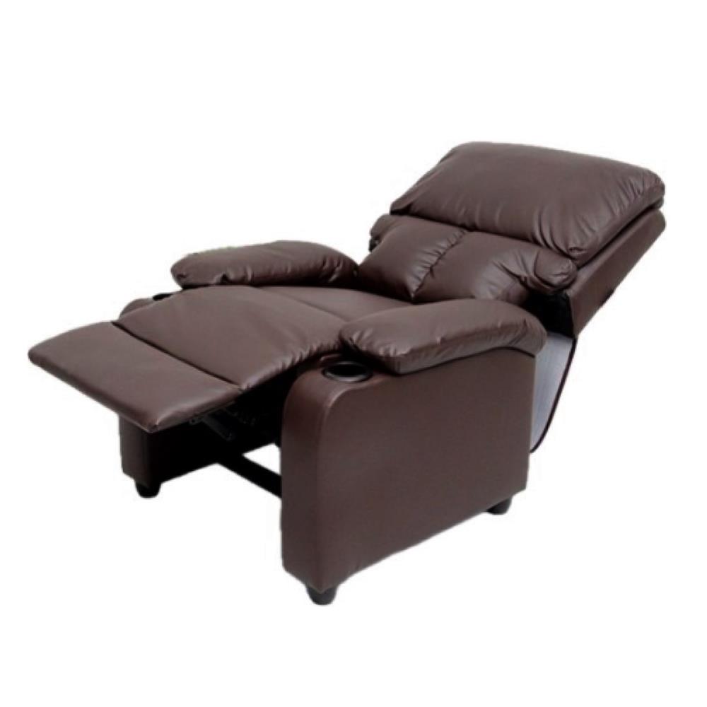 RECLINER 1 ที่นั่ง U-RO DECOR ANGOLA 000002003 สีน้ำตาล