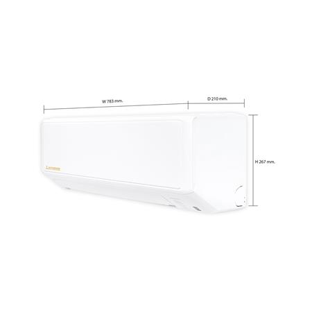 แอร์ผนัง MITSUBISHI HEAVY DUTY DXK13YYP-W1 12478 บีทียู อินเวอร์เตอร์_5