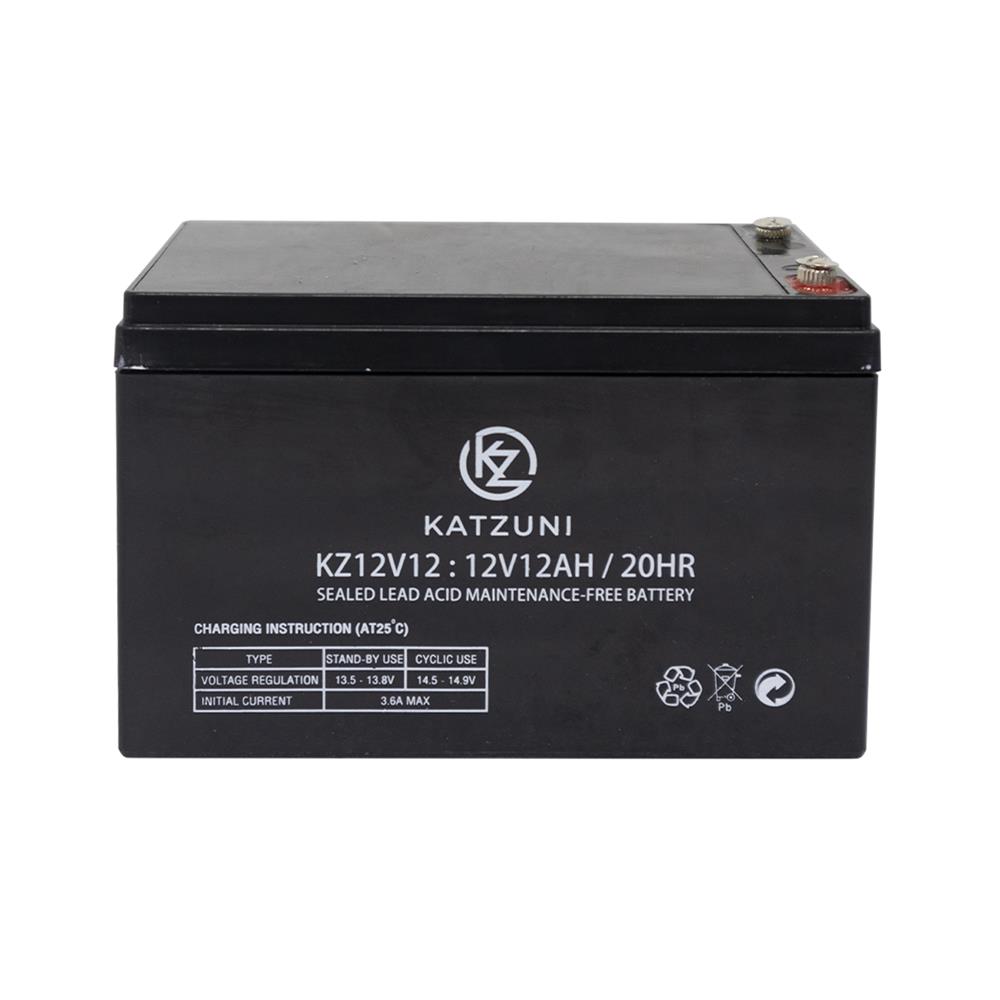 แบตเตอรี่แห้ง KATZUNI KZ12V12AH E-BIKE 12 โวลต์ 12 แอมป์/ชั่วโมง