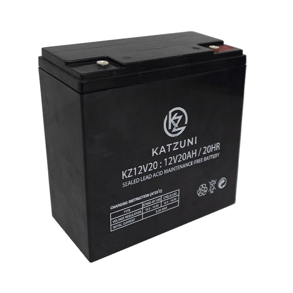 แบตเตอรี่แห้ง KATZUNI KZ12V20AH E-BIKE 12 โวลต์ 20 แอมป์/ชั่วโมง