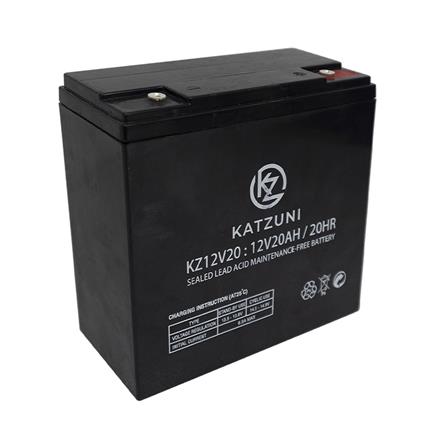 แบตเตอรี่แห้ง KATZUNI KZ12V20AH E-BIKE 12 โวลต์ 20 แอมป์/ชั่วโมง_1