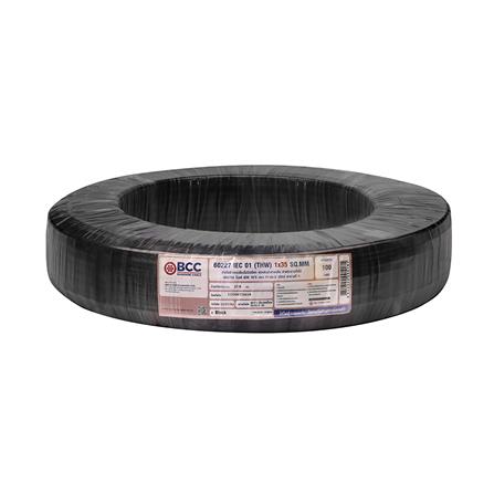 สายไฟ THW IEC01 BCC 1X35 ตร.มม 100 ม. สีดำ_0