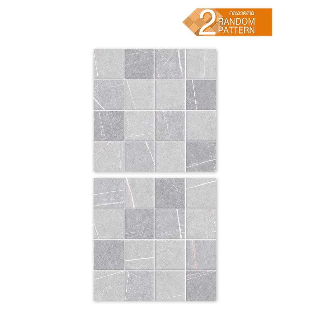 กระเบื้องพื้น 16x16 นิ้ว TARA เฟอร์เรนห์ เทา (CIR) PM 0.96 ตร.ม.