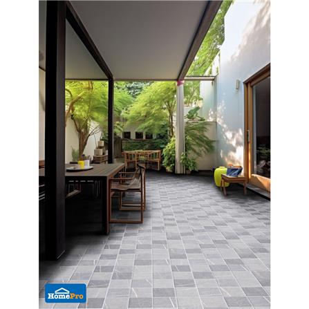 กระเบื้องพื้น 16x16 นิ้ว TARA เฟอร์เรนห์ เทา (CIR) PM 0.96 ตร.ม._4