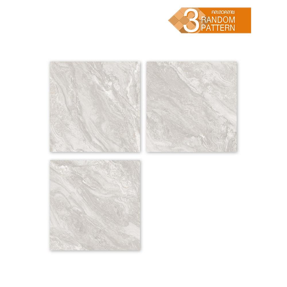 กระเบื้องพื้นพอร์ซเลน  16x16 นิ้ว TARA โดริน น้ำตาล PM (HYG) 0.96 ตร.ม.