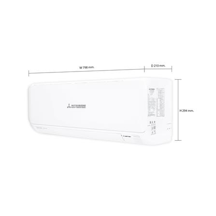 แอร์ผนัง MITSUBISHI HEAVY DUTY DXK13YYM-W1 12292 บีทียู อินเวอร์เตอร์_4