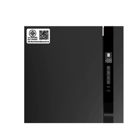 ตู้เย็น SIDE BY SIDE TCL RT62GPSBD 22.3 คิว กระจกดำ อินเวอร์เตอร์_7
