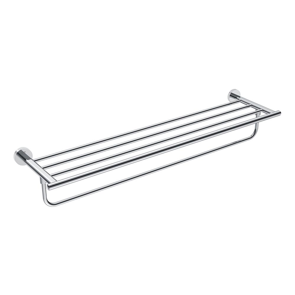 ชั้นวางพร้อมราว KARAT FAUCET KB-09-912-50 สีโครม