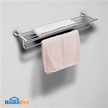 ชั้นวางพร้อมราว KARAT FAUCET KB-09-912-50 สีโครม_1