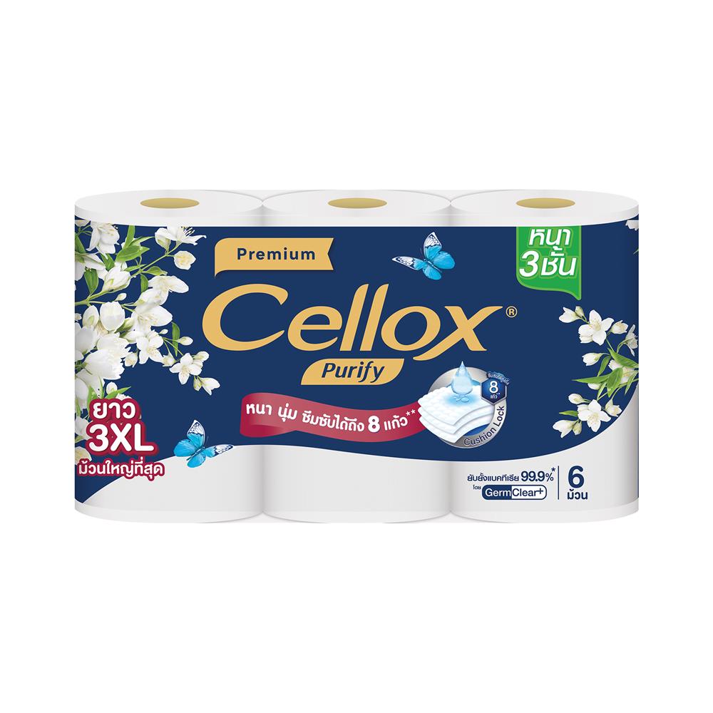 กระดาษชำระ CELLOX PREMIUM 3XL แพ็ก 6