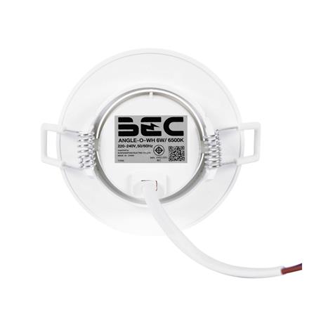 ดาวน์ไลท์ LED BEC ANGLE 3.5 นิ้ว 6 วัตต์ DAYLIGHT สีขาว_2