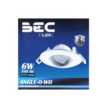 ดาวน์ไลท์ LED BEC ANGLE 3.5 นิ้ว 6 วัตต์ DAYLIGHT สีขาว_3
