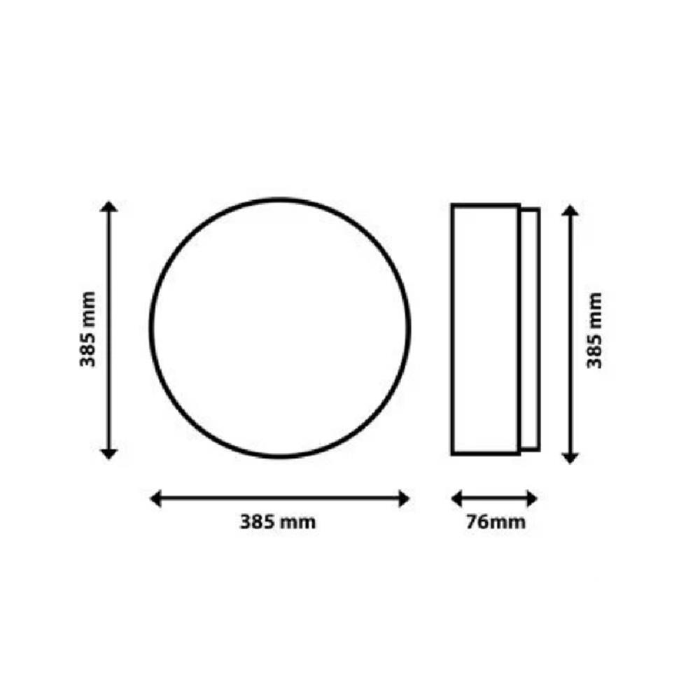 ไฟเพดาน LED PHILIPS CL210 15 นิ้ว 36 วัตต์ DAYLIGHT สีขาว
