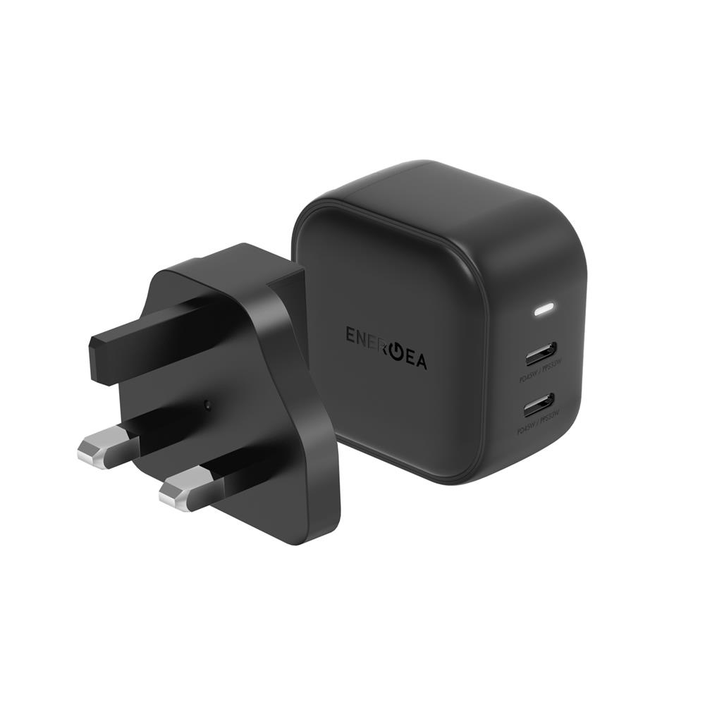 อะแดปเตอร์ USB-C ENERGEA PD/PPS TRAVELITE 45W สีดำ
