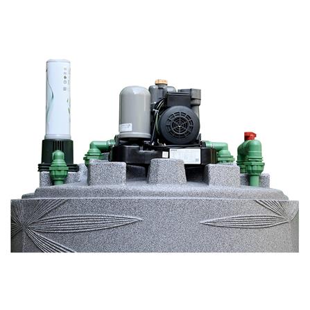 ถังเก็บน้ำ DOS NATURA WTP NSN 1000 ลิตร+DOS-DUPONT+ปั๊มน้ำ HITACHI WMP200XX สี GRANITE GREY_2