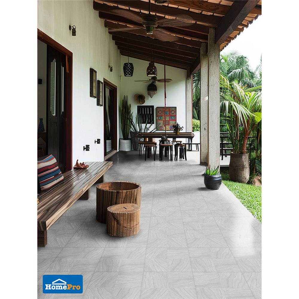 กระเบื้องพื้นพอร์ซเลน  16x16 นิ้ว TARA แท๊บบี้ เบจ (HYG) PM 0.96 ตร.ม.