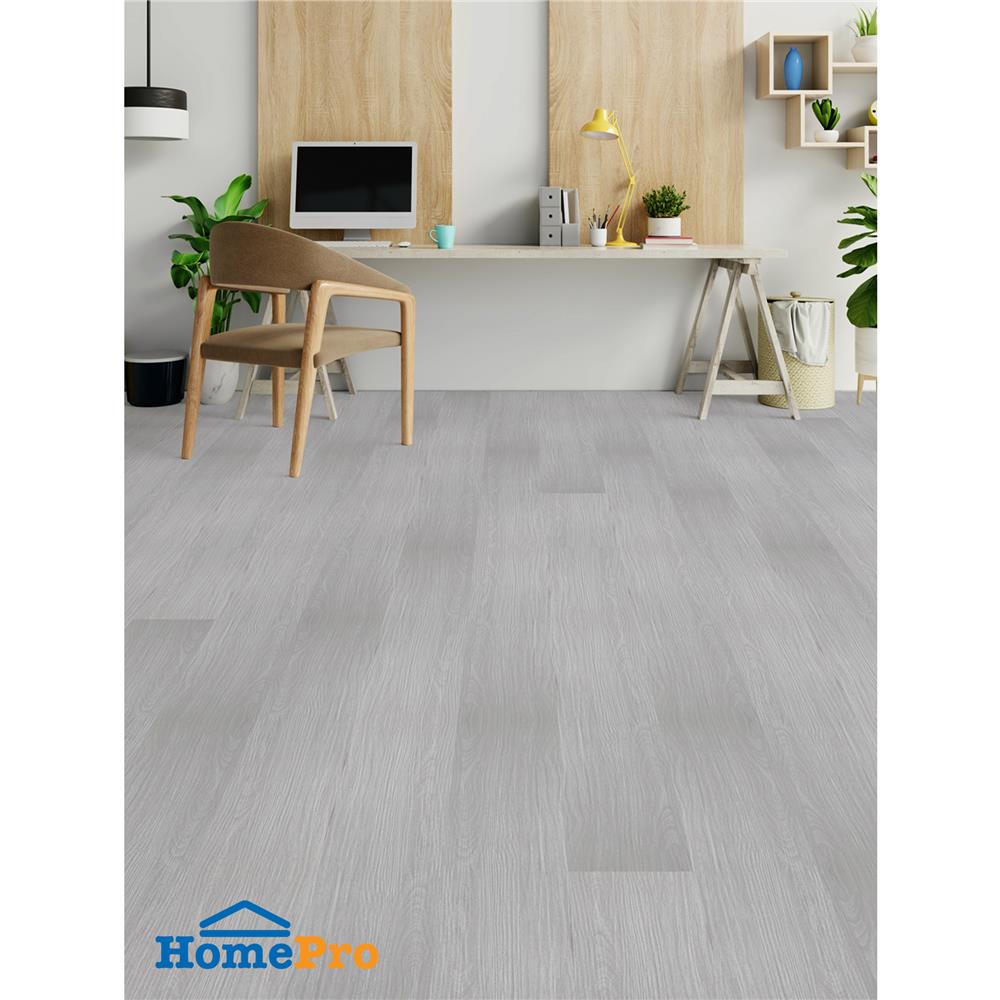 กระเบื้องยางหลังกาว 15.24x91.44 ซม. DURAGRES สปาคกลิ้ง แอช