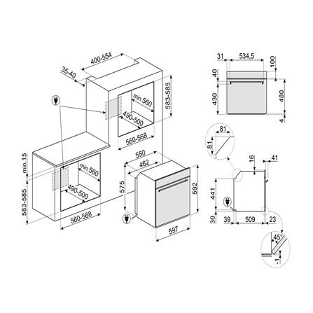 เตาอบฝังดิจิตอล SMEG SO6302S3PX_9