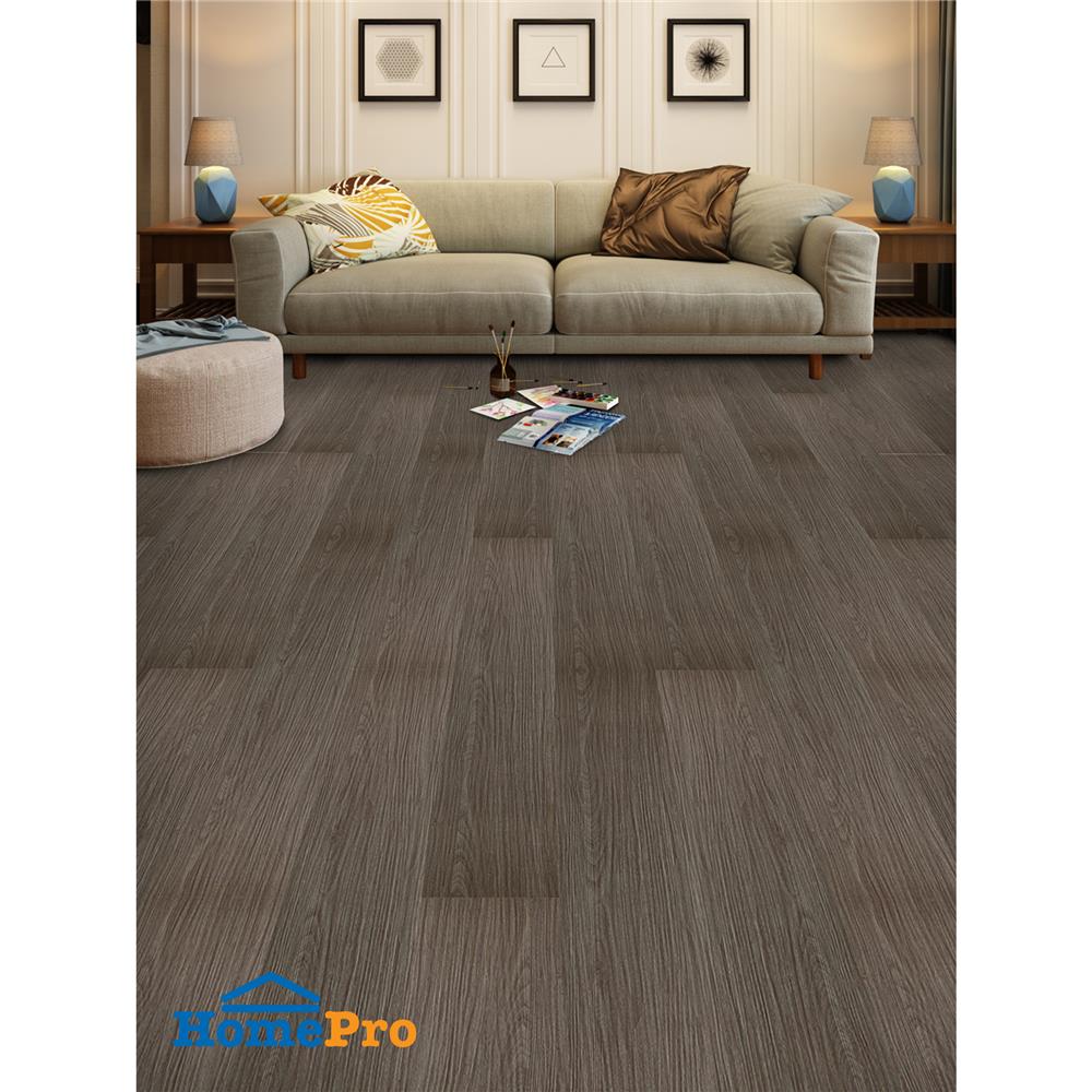 กระเบื้องยางหลังกาว 15.24x91.44 ซม. DURAGRES ริสลิ่ง บราวน์