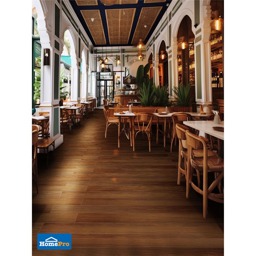 กระเบื้องยางหลังกาว 15.24x91.44 ซม. DURAGRES มัลเบค