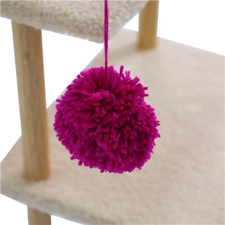 คอนโดแมวพร้อมที่ลับเล็บ LUVORA CAT TREE WITH CAT SCRATCHER HOME 2_3