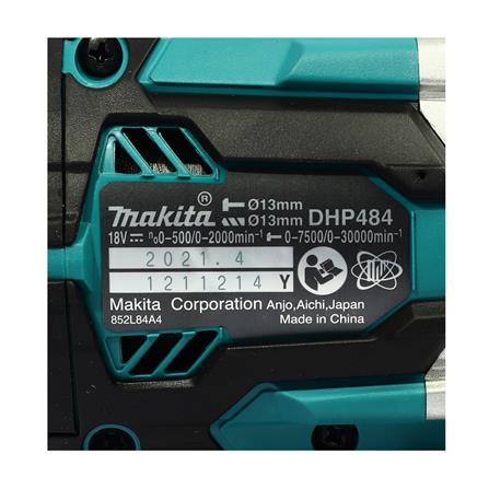 สว่านกระแทกไร้สาย (เฉพาะตัวเครื่อง) MAKITA DHP484Z 18 โวลต์_5