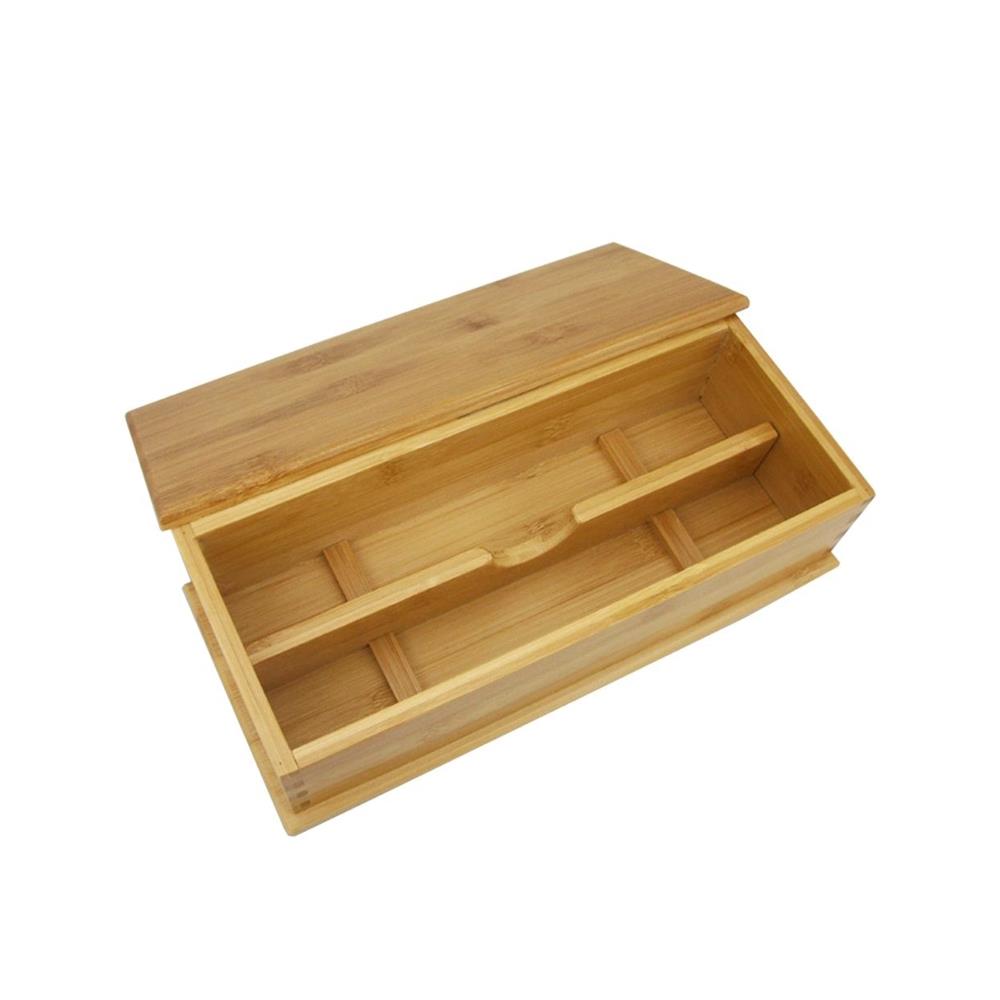กล่องใส่ช้อนส้อมแบ่งช่อง BAMBOO