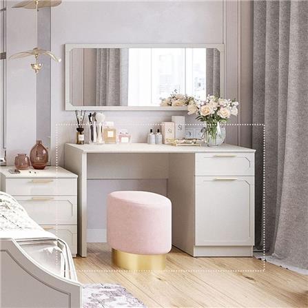 โต๊ะเครื่องแป้ง SB FURNITURE QUINN 19228849 120 ซม. สี MAGIC GREY_2