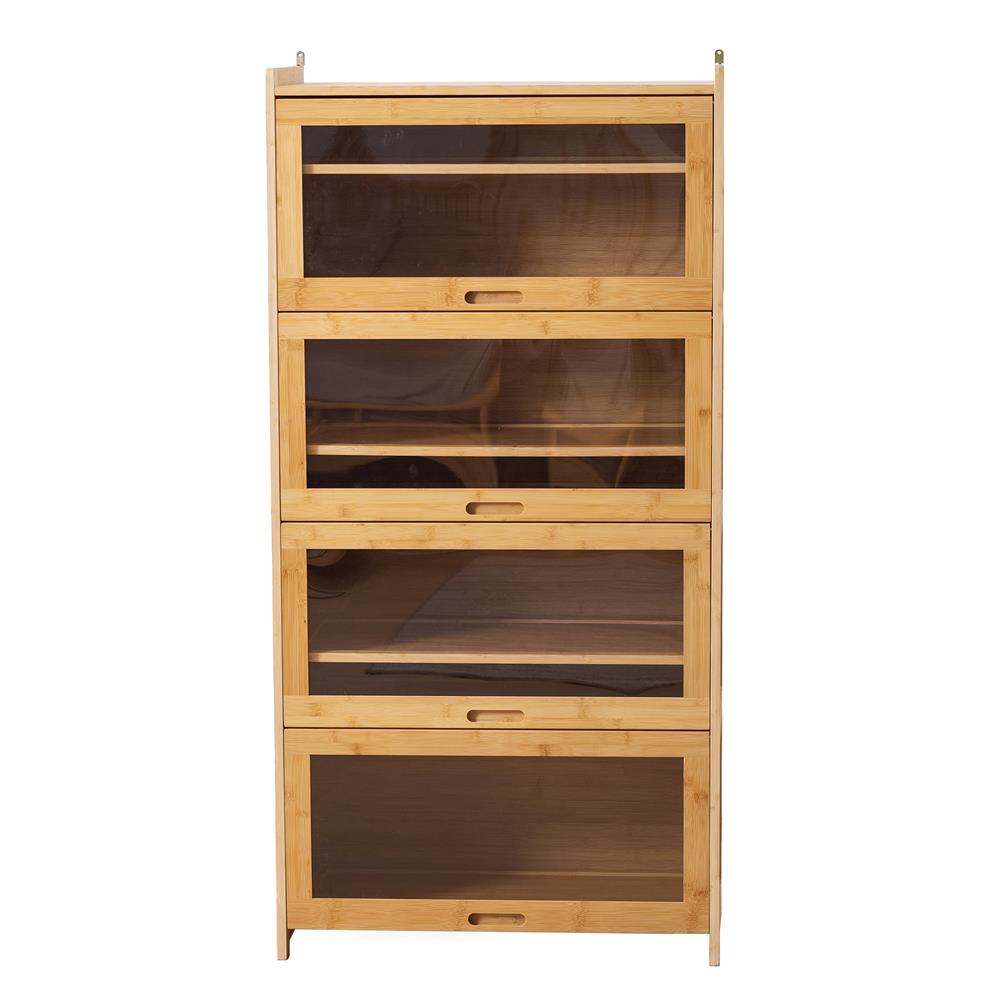 ตู้วางรองเท้า 4 บานเปิด FURDINI MORI SL2439 สี NATURAL