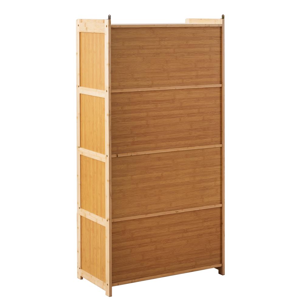 ตู้วางรองเท้า 4 บานเปิด FURDINI MORI SL2439 สี NATURAL