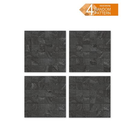 กระเบื้องพื้น 16x16 นิ้ว DURAGRES โนมิน่า ดำ (AF) A 0.96 ตร.ม._1