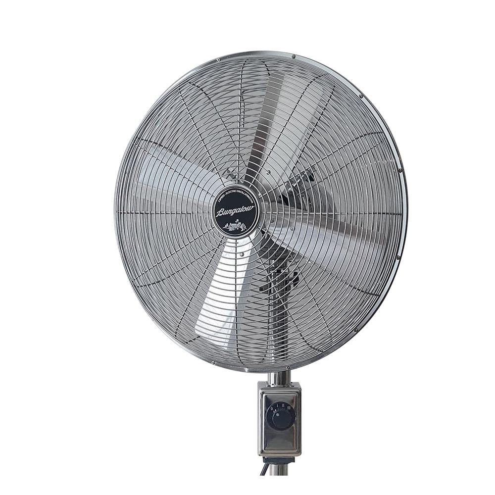 พัดลมเหล็กตั้งพื้น 16 นิ้ว BUNGALOW MALIBU สีเงินเงา