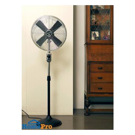 พัดลมเหล็กตั้งพื้น 16 นิ้ว BUNGALOW CAPETOWN สีโครเมียม/ดำด้าน_5