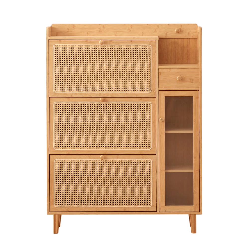 ตู้วางรองเท้า FURDINI MORI SL2436 95 ซม. สี NATURAL