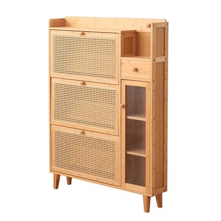 ตู้วางรองเท้า FURDINI MORI SL2436 95 ซม. สี NATURAL