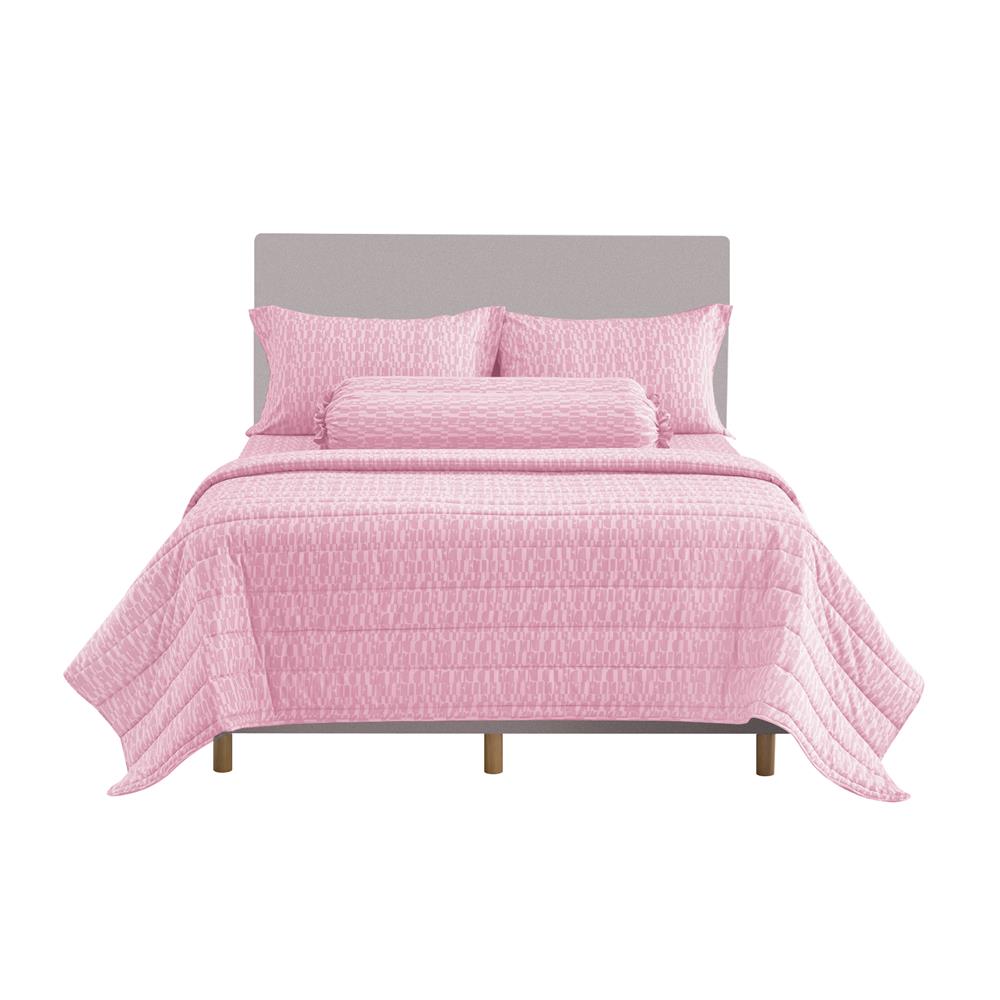 ชุดผ้าปูที่นอน 5 ฟุต 6 ชิ้น ELLE PARIS SIMPLICITE สี ECLAIR