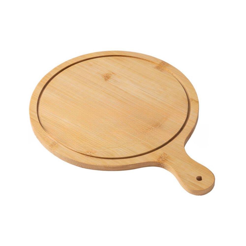 ถาดเสิร์ฟไม้ไผ่ มีด้าม 10 นิ้ว BAMBOO