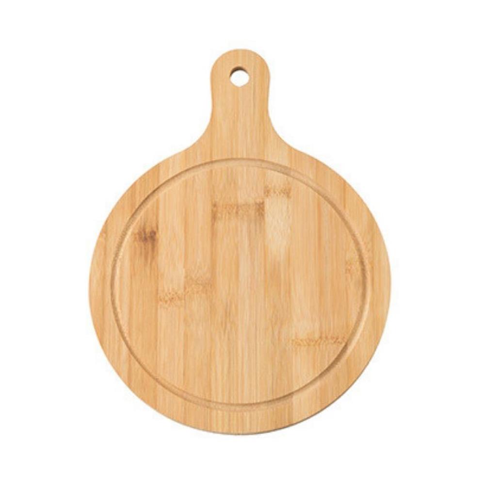 ถาดเสิร์ฟไม้ไผ่ มีด้าม 10 นิ้ว BAMBOO