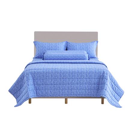 ชุดผ้าปูที่นอน 5 ฟุต 6 ชิ้น ELLE PARIS SIMPLICITE สี MACARONS_1