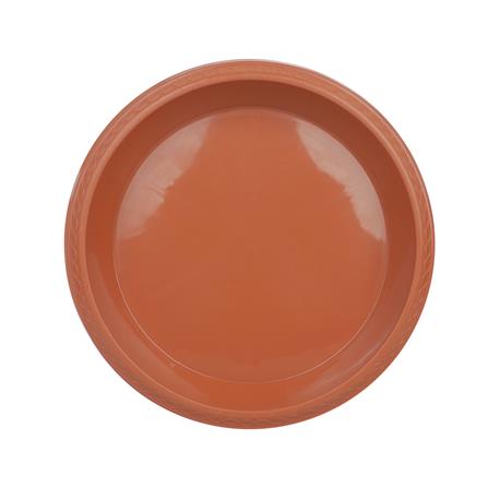 จานรองกระถาง SPRING 15 นิ้ว สีน้ำตาล_1