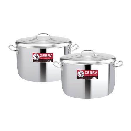 ชุดหม้อคู่ 36 ซม. ZEBRA HOMEY_0