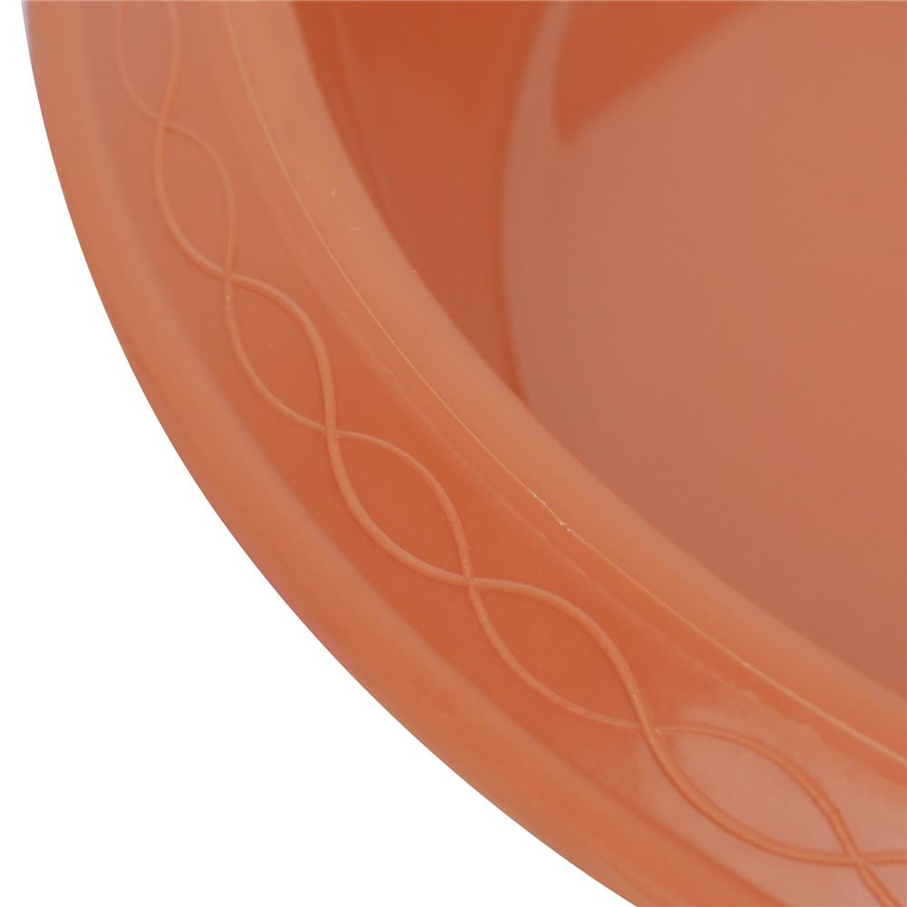 จานรองกระถาง SPRING 12 นิ้ว สีน้ำตาล