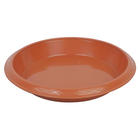 จานรองกระถาง SPRING 12 นิ้ว สีน้ำตาล