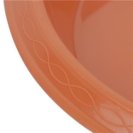 จานรองกระถาง SPRING 4 นิ้ว สีน้ำตาล_2