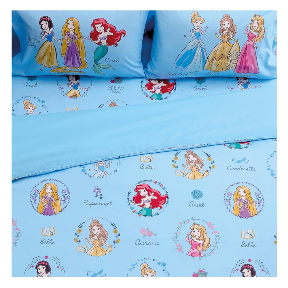 ชุดผ้าปูที่นอน 6 ฟุต 6 ชิ้น TULIP PRINCESS 60255-DLD024