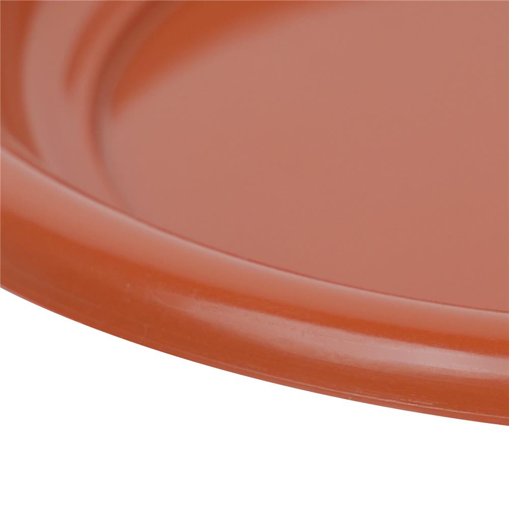 จานรองกระถาง SPRING 10 นิ้ว สีน้ำตาล