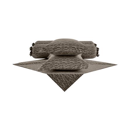 ชุดผ้าปูที่นอน 6 ฟุต 5 ชิ้น ELLE PARIS SIMPLICITE สี PALMIER_2