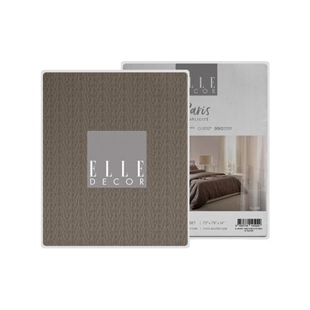 ชุดผ้าปูที่นอน 6 ฟุต 5 ชิ้น ELLE PARIS SIMPLICITE สี PALMIER_5