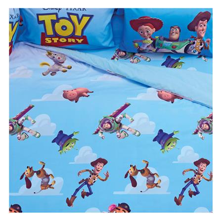 ชุดผ้าปูที่นอน 5 ฟุต 5 ชิ้น TULIP TOY STORY 60112-DLD021_1